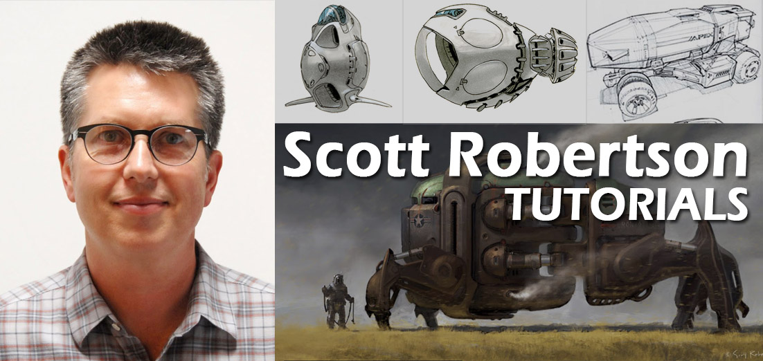 Scott Robertson Tutorials The Big Bad World Of Concept Art