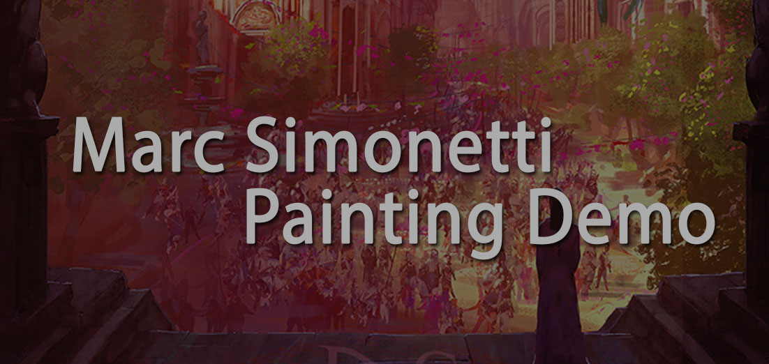 Marc Simonetti Painting Demo